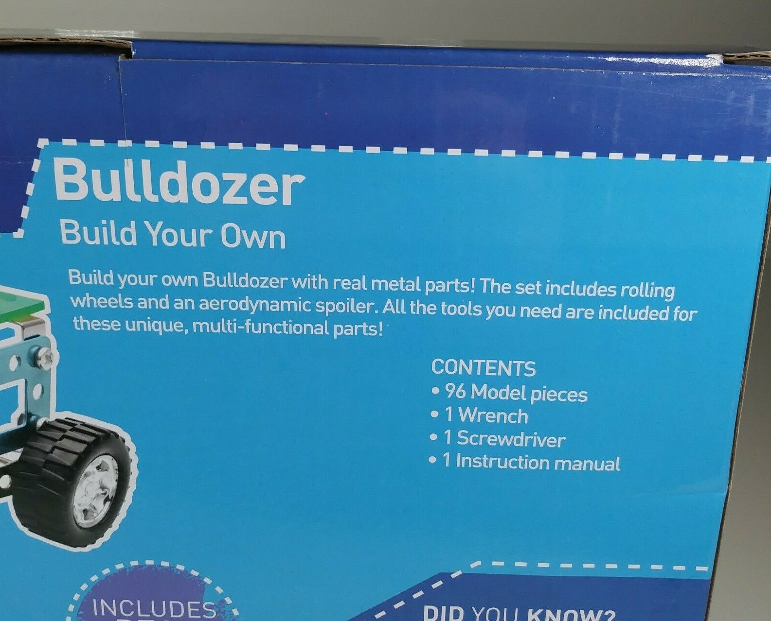 Discovery Kids Bulldozer Build Your Own 2018 RMS International USA New in Box