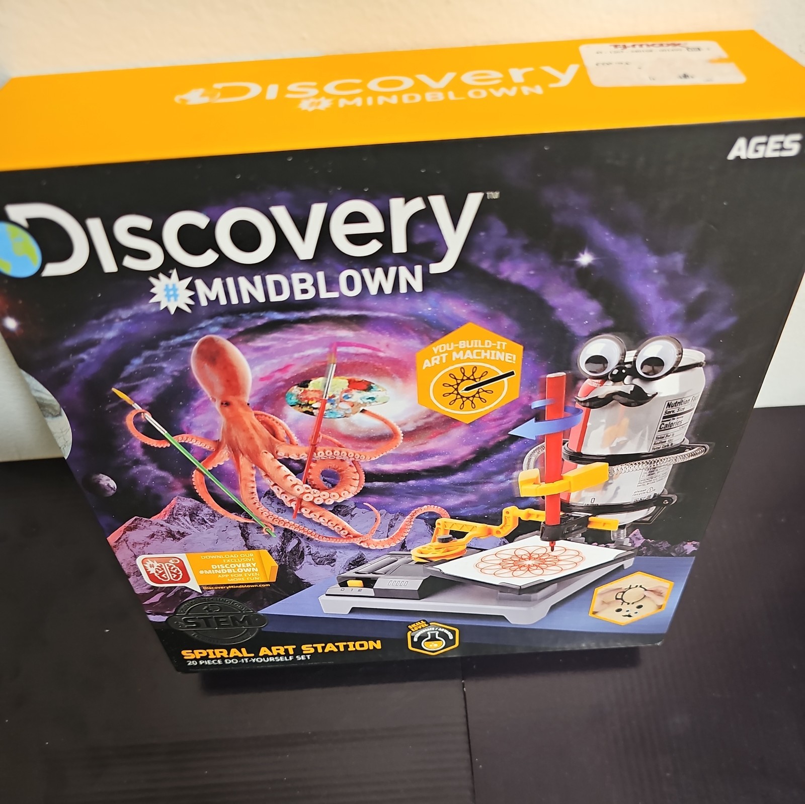 Discovery Mindblown Spiral Art Station DIY Kit Educational STEM Age 8+ New