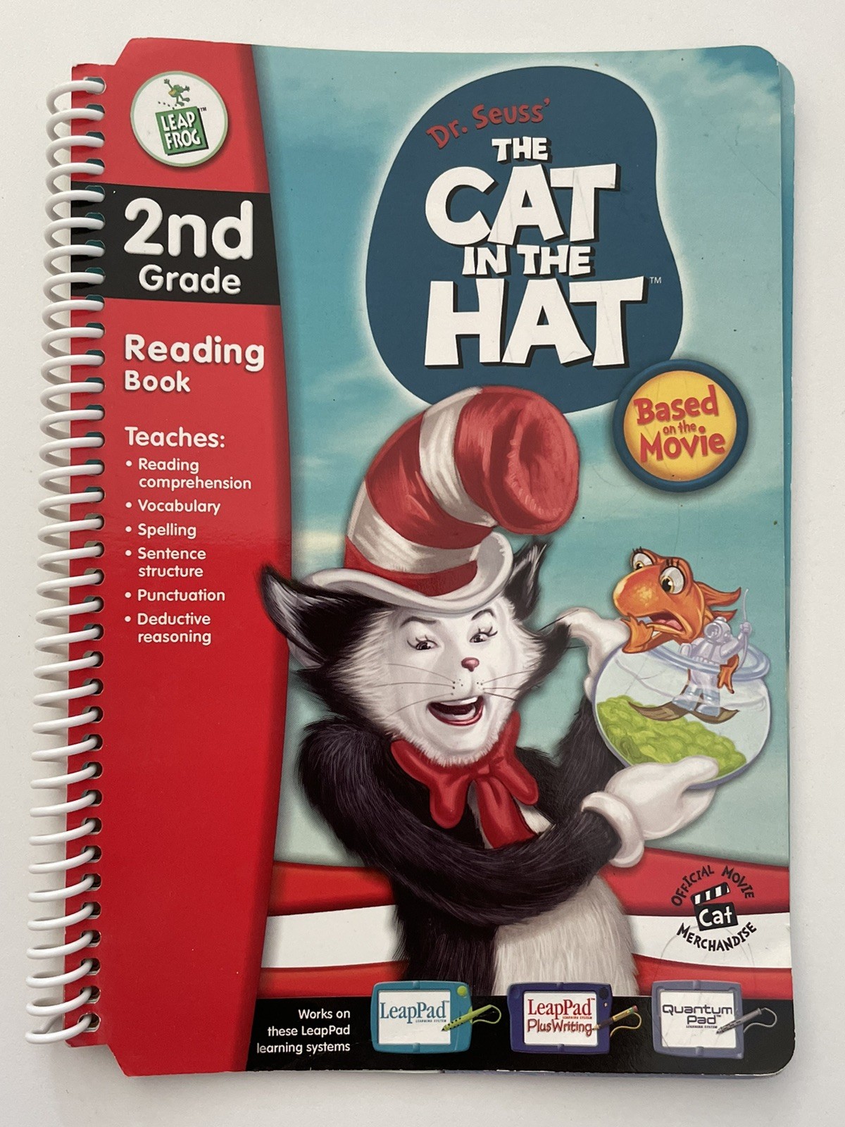 Dr Seuss The Cat in the Hat – Spiral Bound By Leap Frog 2nd Grade Reading (Book)