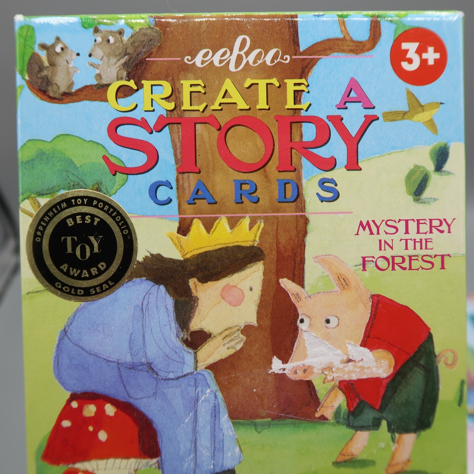 Eeboo Create A Story Cards-Mystery in the Forest Complete Instructions 36 Cards