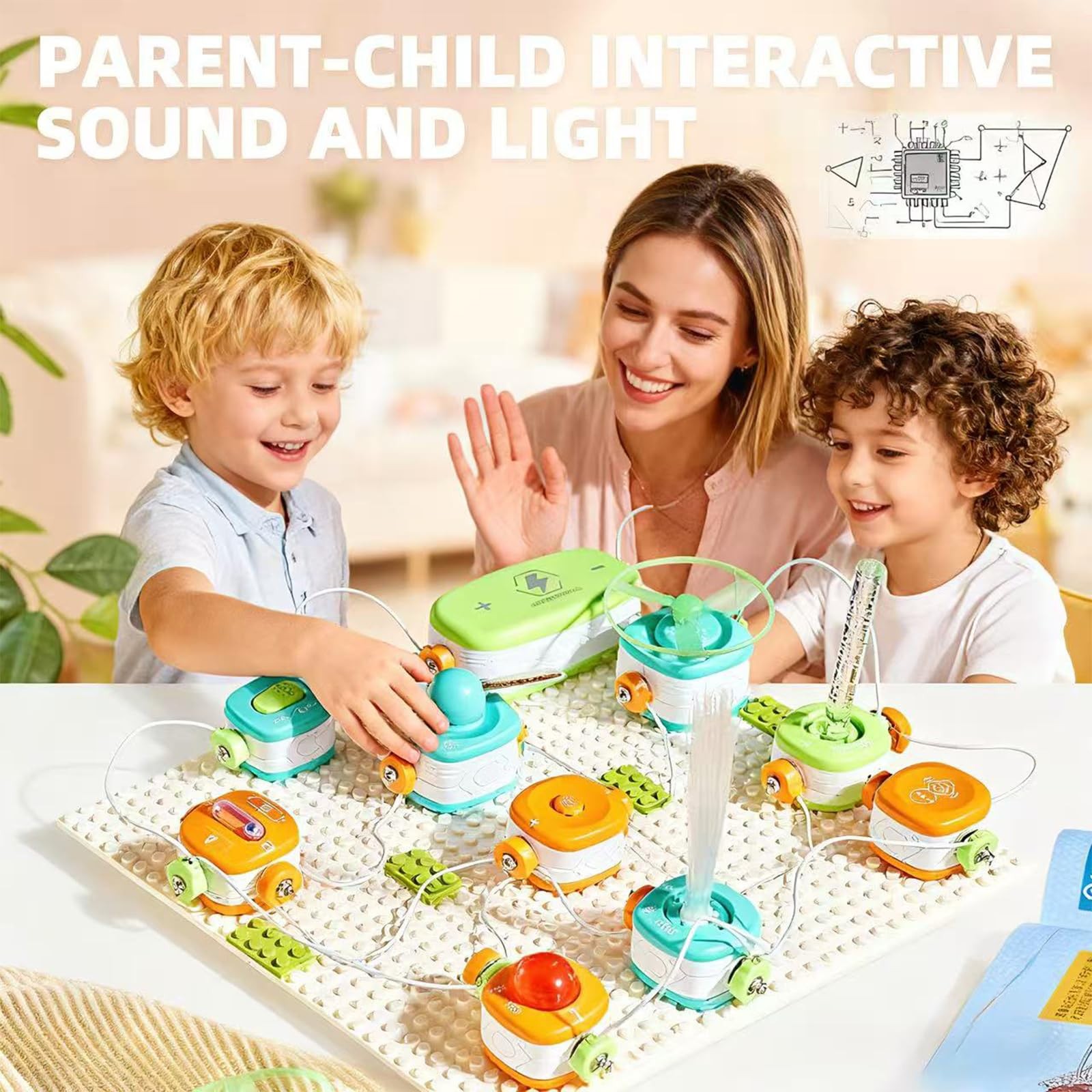 Science Kits for Kids – STEM Educational Circuits Kit for Kids, 168 Projects …