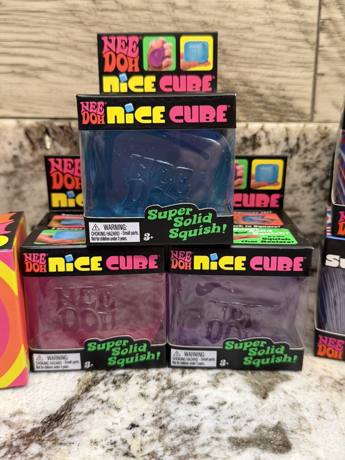Schylling Needoh Ice Cube New In Box Unopened all colors AUTHENTIC
