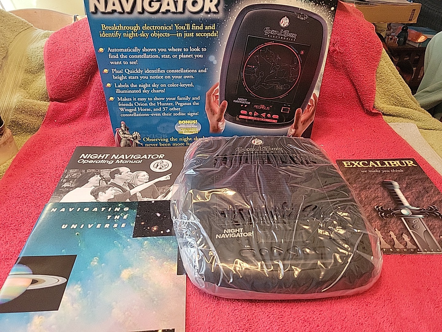 Excalibur Electronics Night Navigator 1999 Model 761 Star Finder NIOB