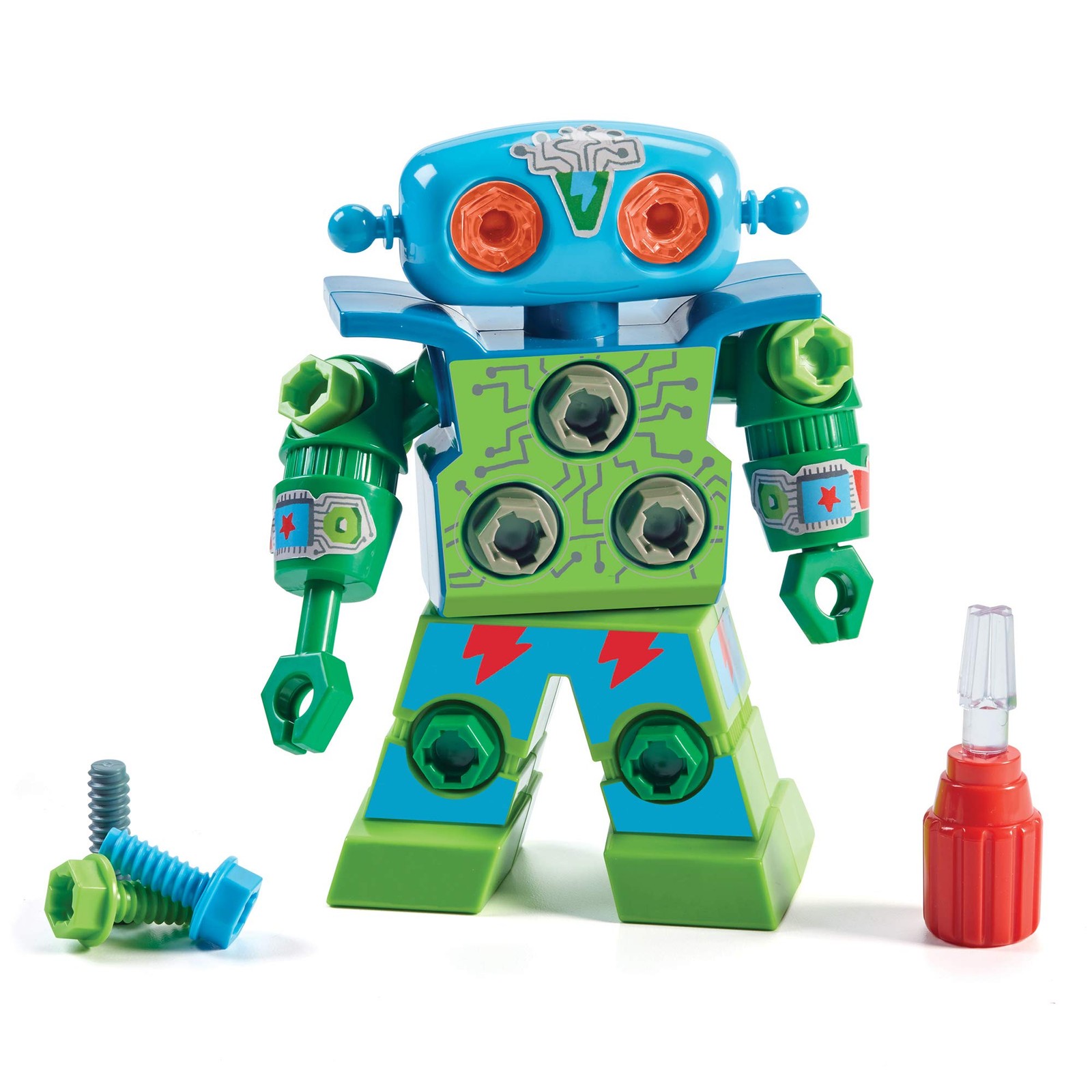 Design & Drill Robot – Construction Toys & Tools for , Robot Building Sets, ‘…