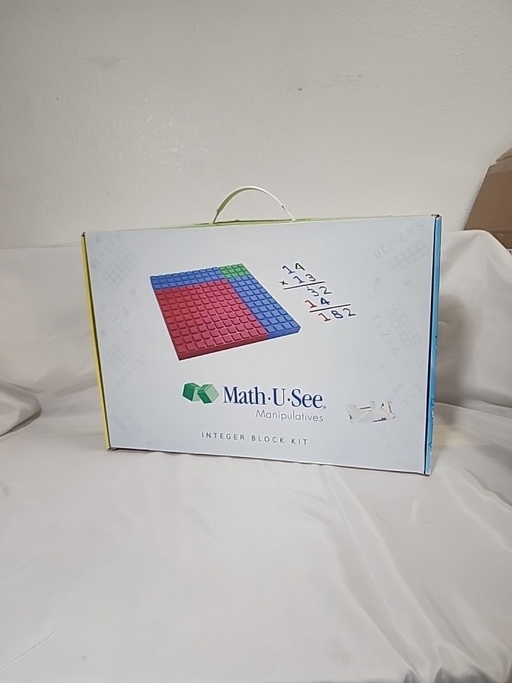 Math-U-See Integer Block Kit COMPLETE Educational Math Tool Set, JJ-B-34