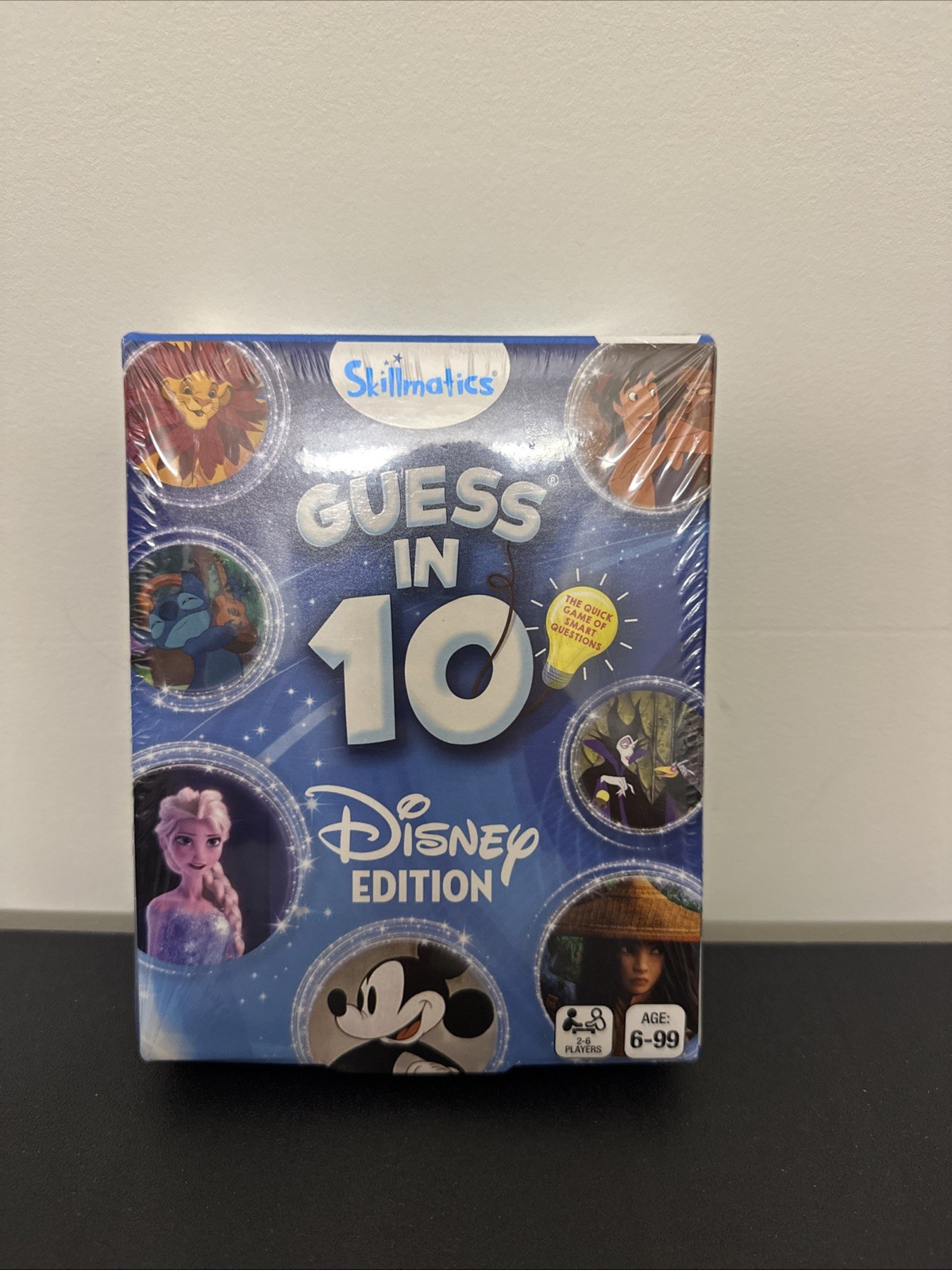 Skillmatics Guess in 10 Card Game DISNEY EDITION 2-6 Player Age 6-99 NIB! (F5)