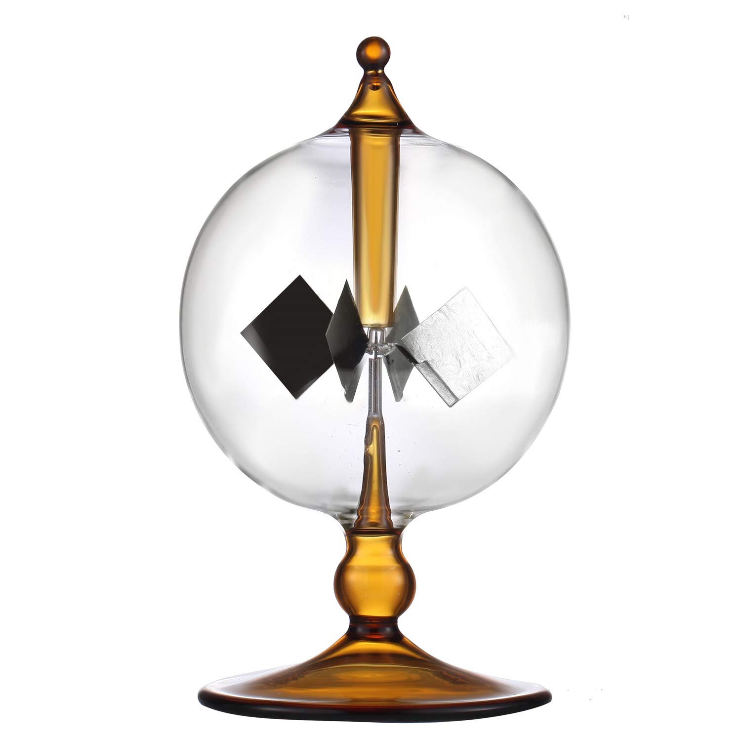 DORAMI Orange Solar Power Crookes Radiometer 10cm x x 16cm,