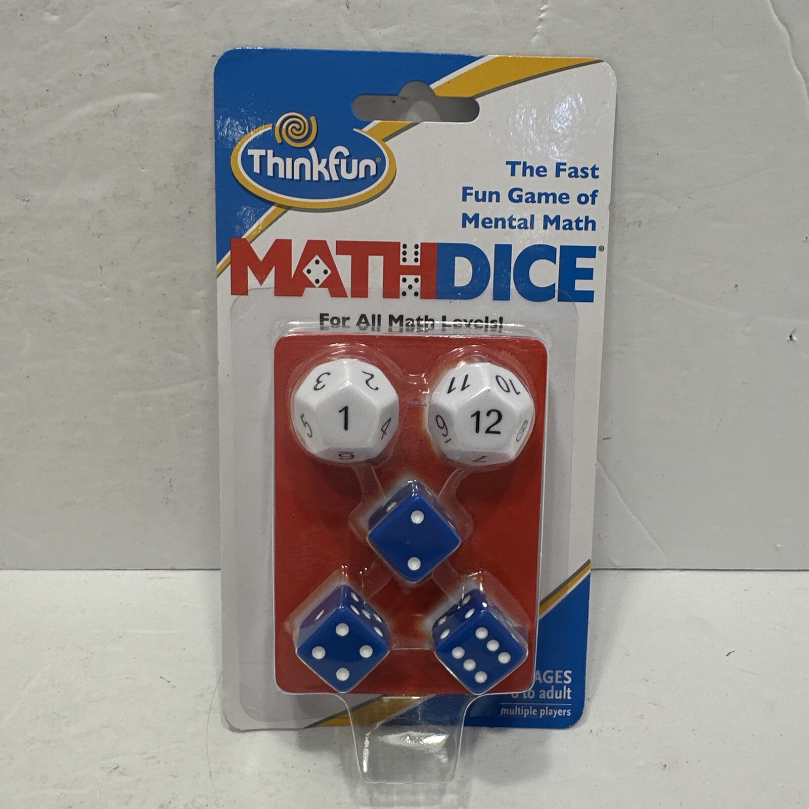 NEW Thinkfun Math Dice Game of Mental Math Operations Homeschool Ages 8 to Adult