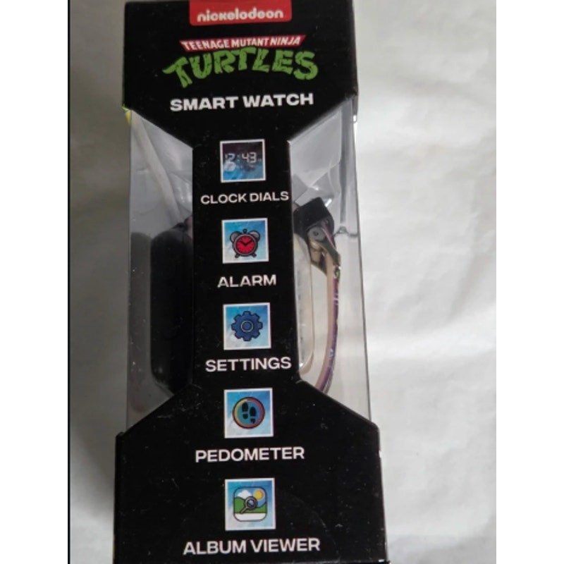TMNT Kids Smartwatch Touchscreen Camera Games Ninja Turtles New Gift One size