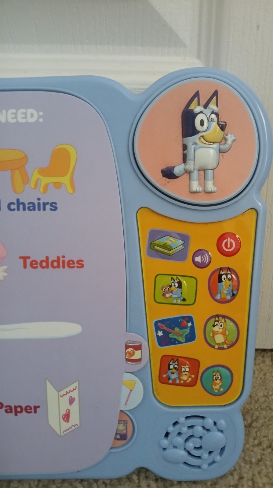 VTECH Bluey’s Interactive Book Games Ages 3-5