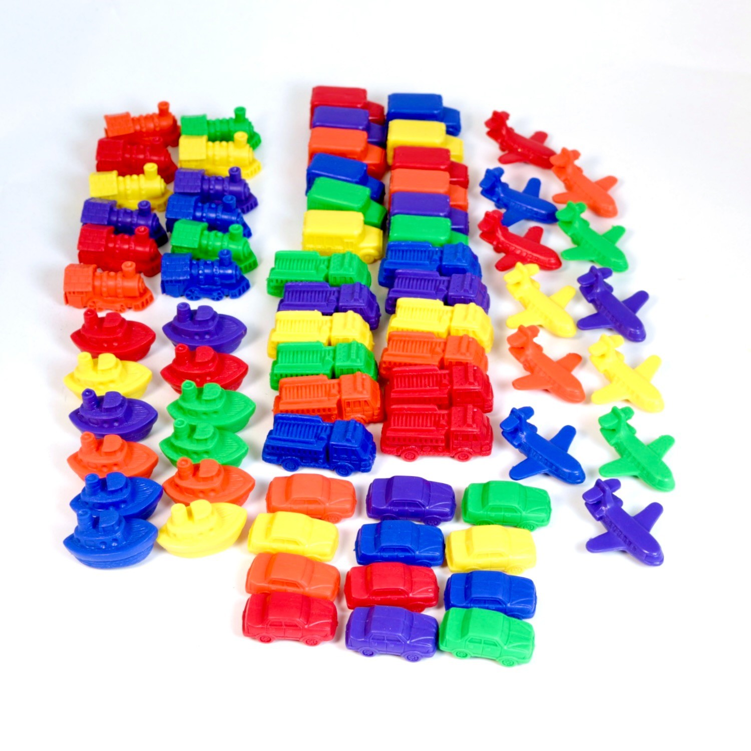Learning Resources Mini-Motors Counters in Tub, for Sorting, Grouping- 72 Pieces