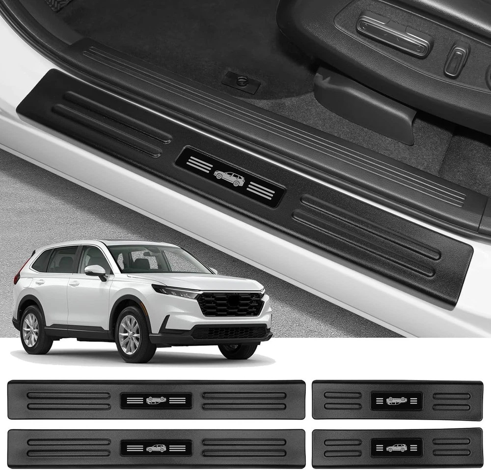 4PCS Door Sill Protector for Honda CRV 2026 2025 2024 2023 Hybrid (Include HE…