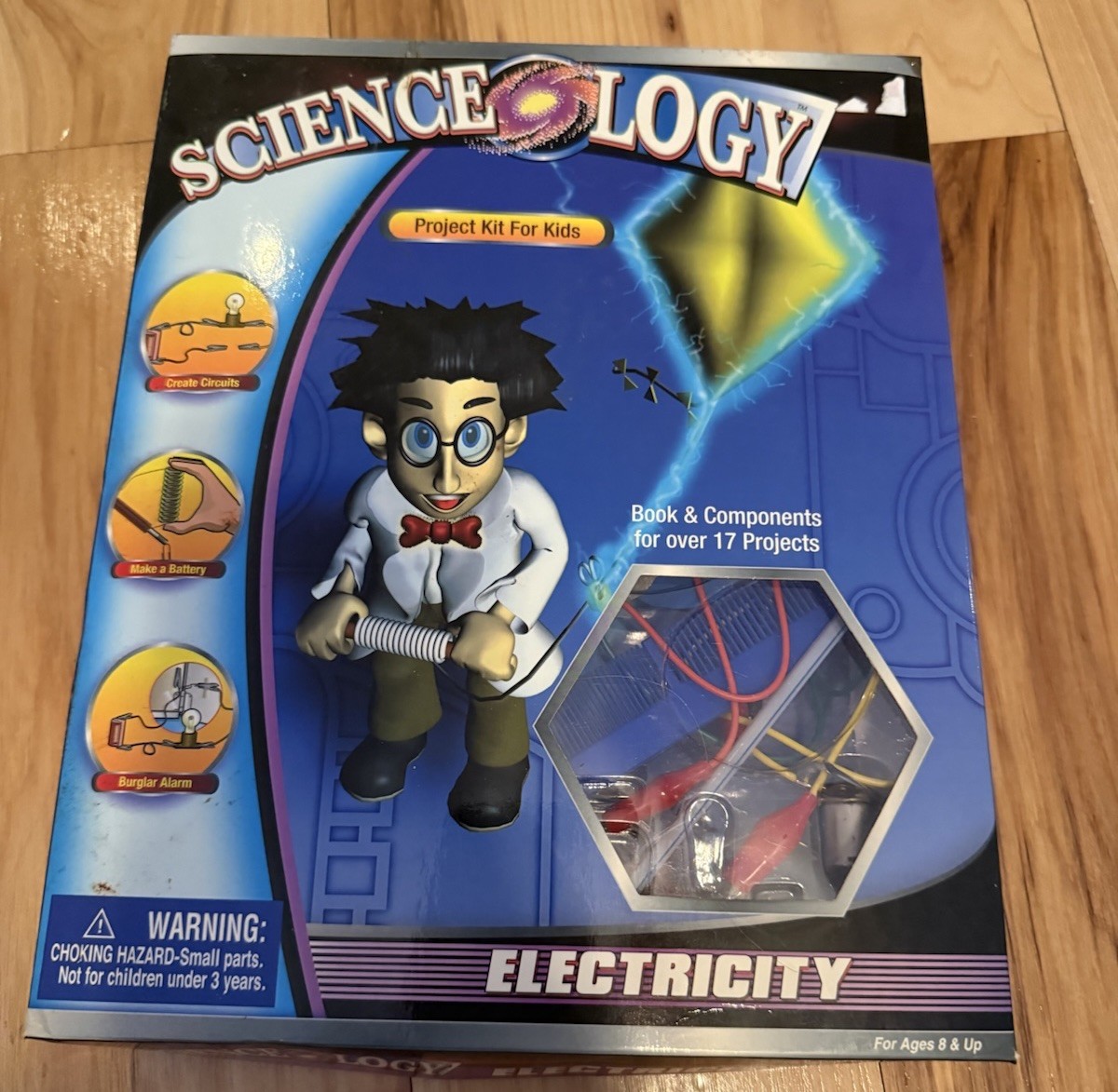 ELECTRICITY Book & Project Kit #25010 for Kids Educational Toy by Jazwares New
