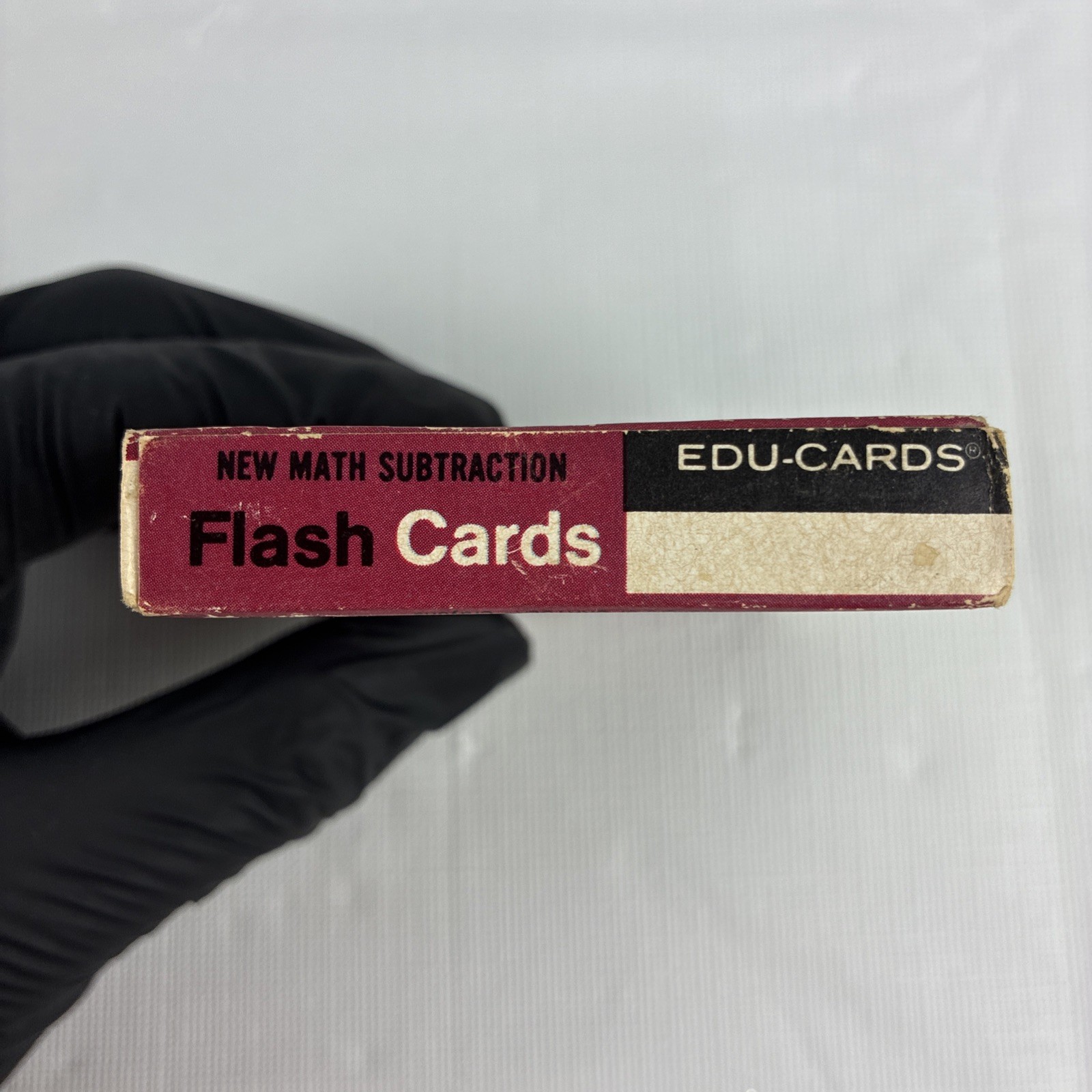 Vintage 1974 Edu-Cards Math Subtraction Flash Cards #392
