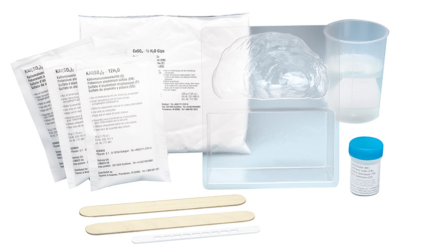 Glowing Crystal Geode Science Project Kit Geek & Co. Thames & Kosmos