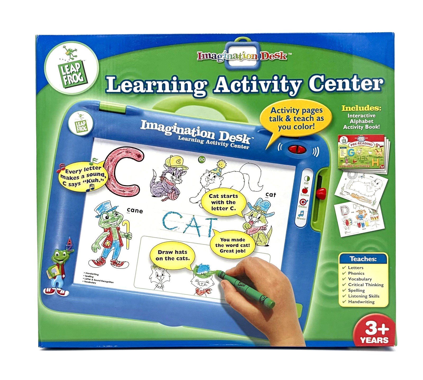VTG 2001-2002 LEAPFROG Imagination Desk Learning Activity Center: Sealed NIB