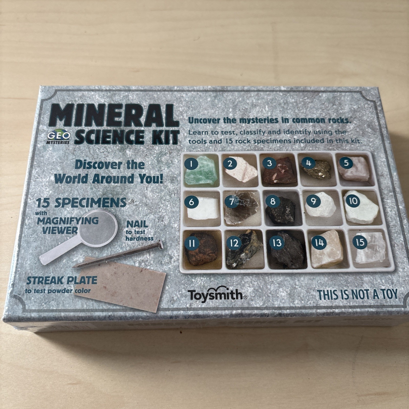 Toysmith Mineral Science Kit NEW in plastic!