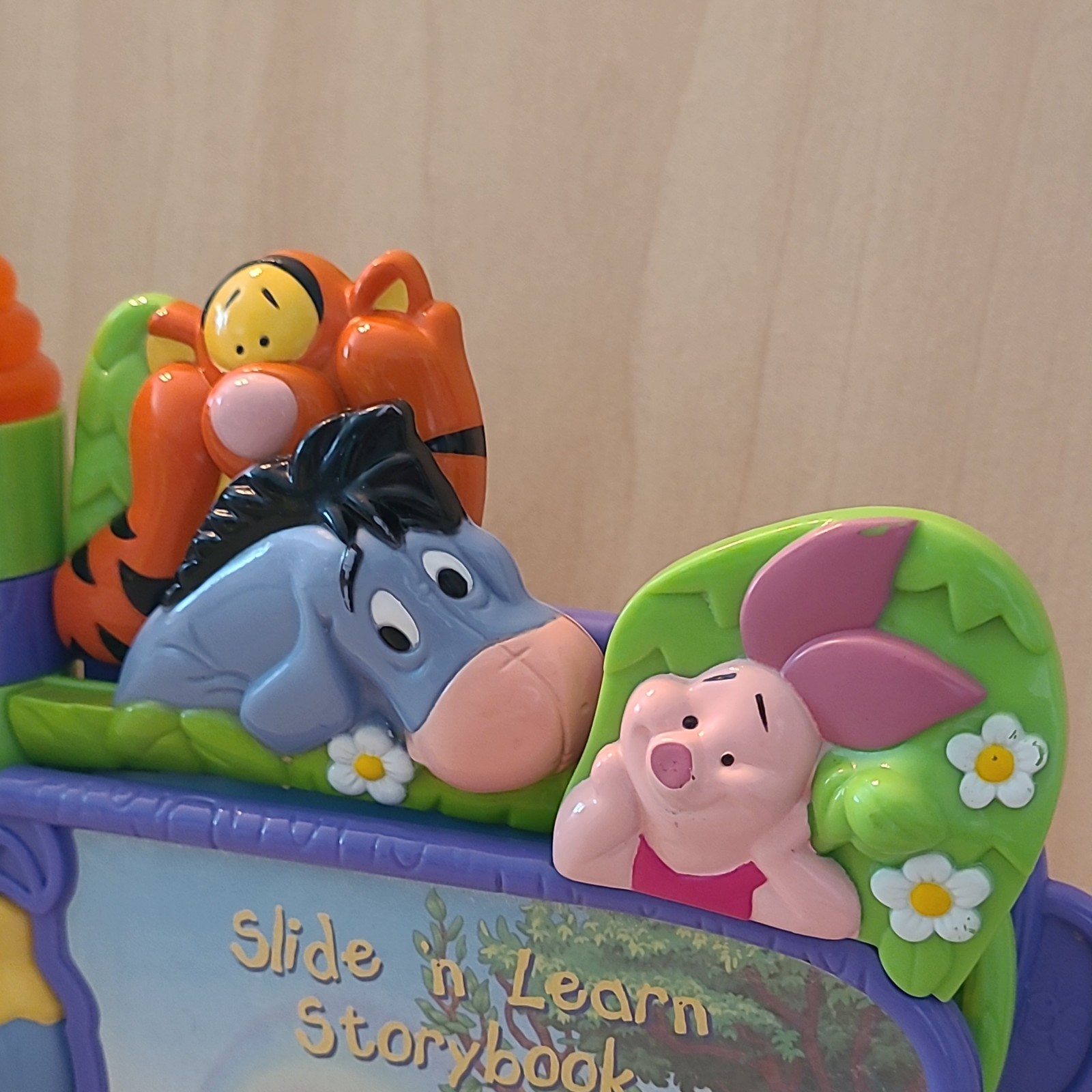 VTech Disney Winnie the Pooh Slide ‘n Learn Storybook Interactive Musical Toy
