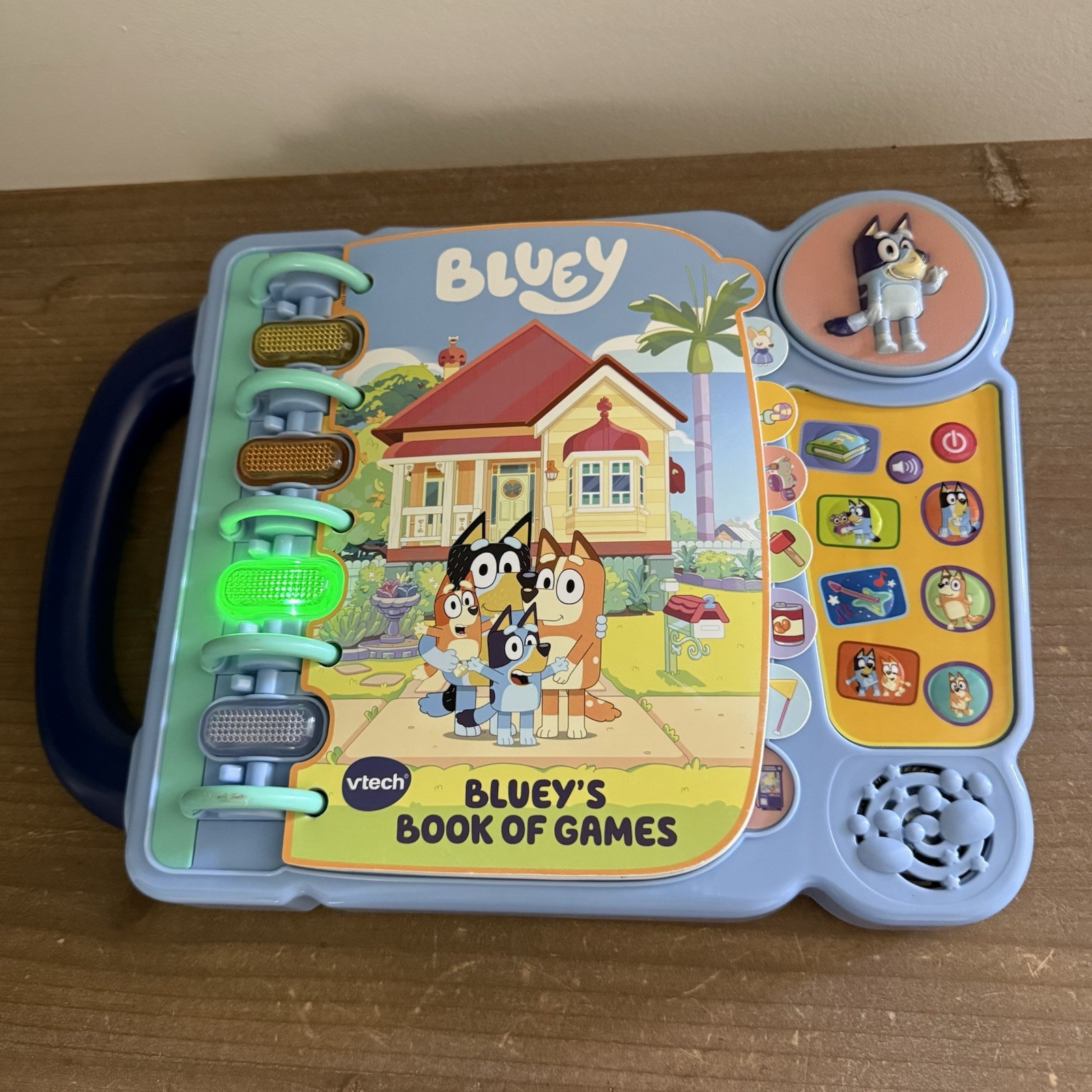 VTech Bluey’s Book of Games Interactive Learning Toy Ages 3+ WORKING Tested