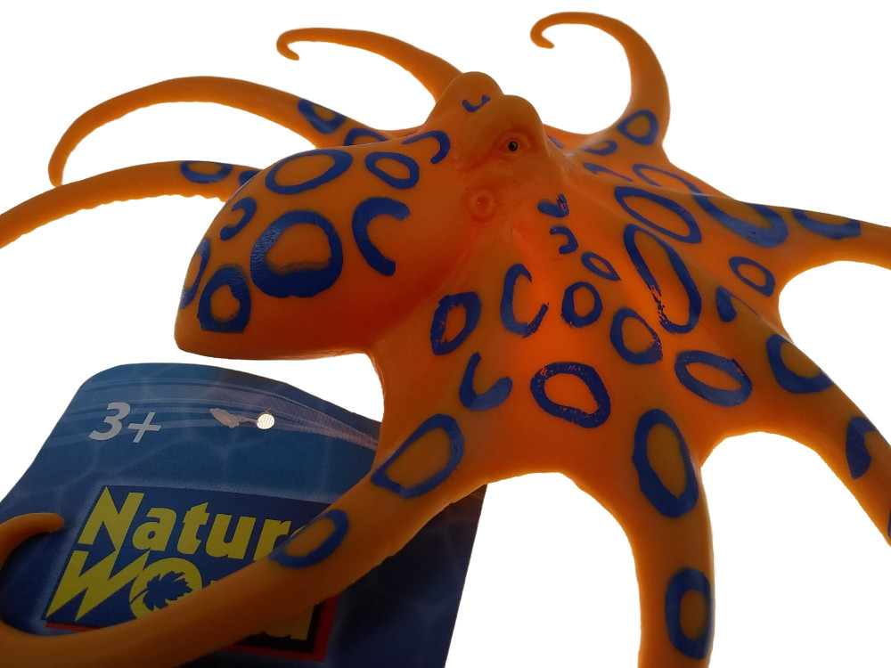 Blue Ringed Octopus Figure Nature World Boley Sea Creatures Ocean Marine Animal