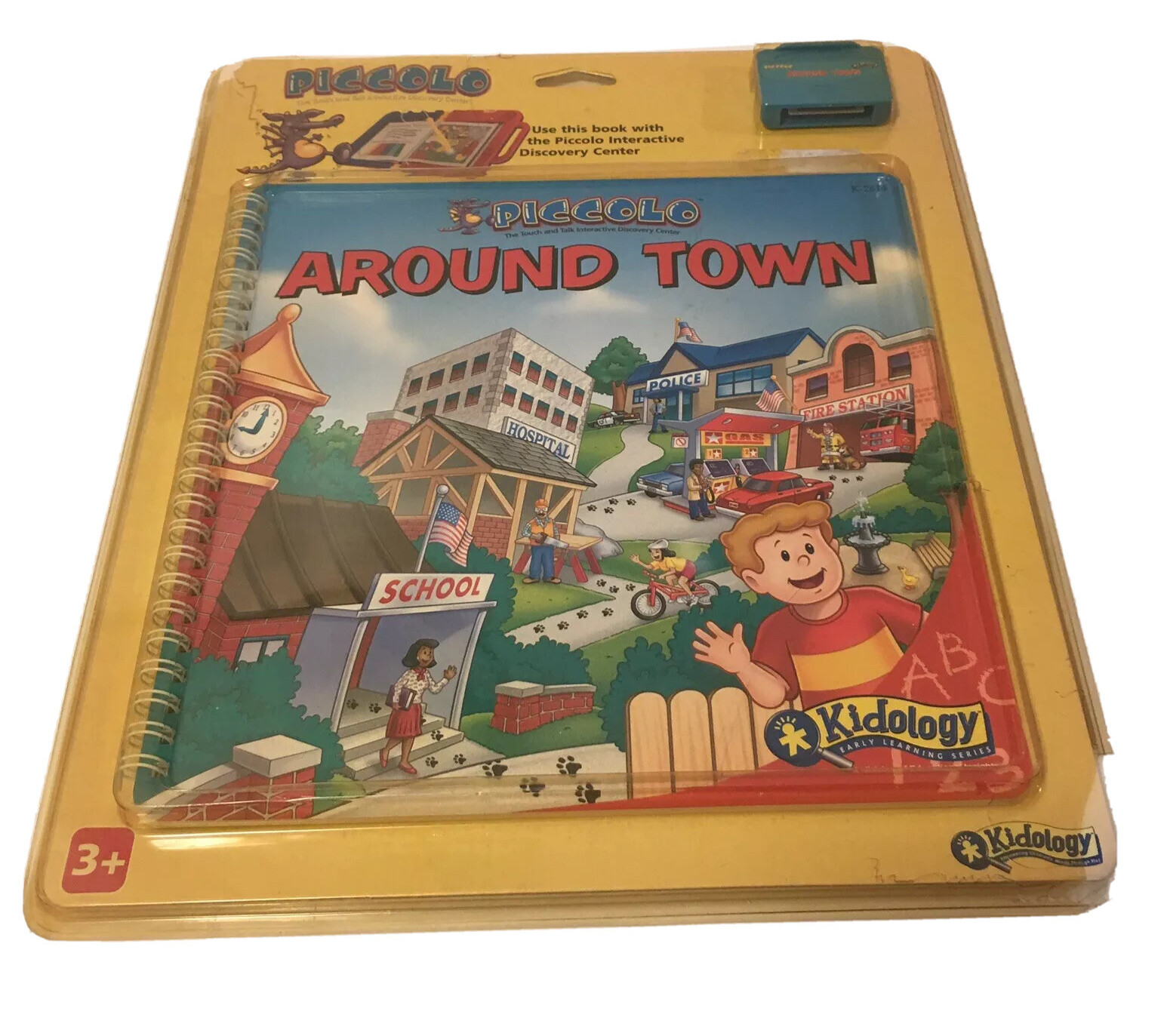 Piccolo Touch Talk Interactive Kidology Early Learning Series Book Cartridge VTG