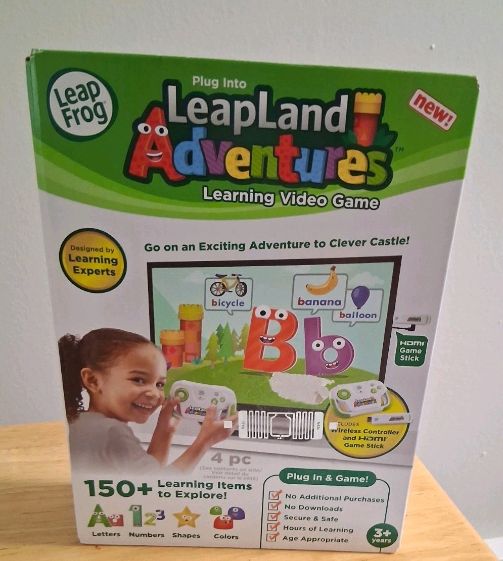 New LeapFrog LeapLand Adventure Learning TV Game Play Interactive Engage Imagine