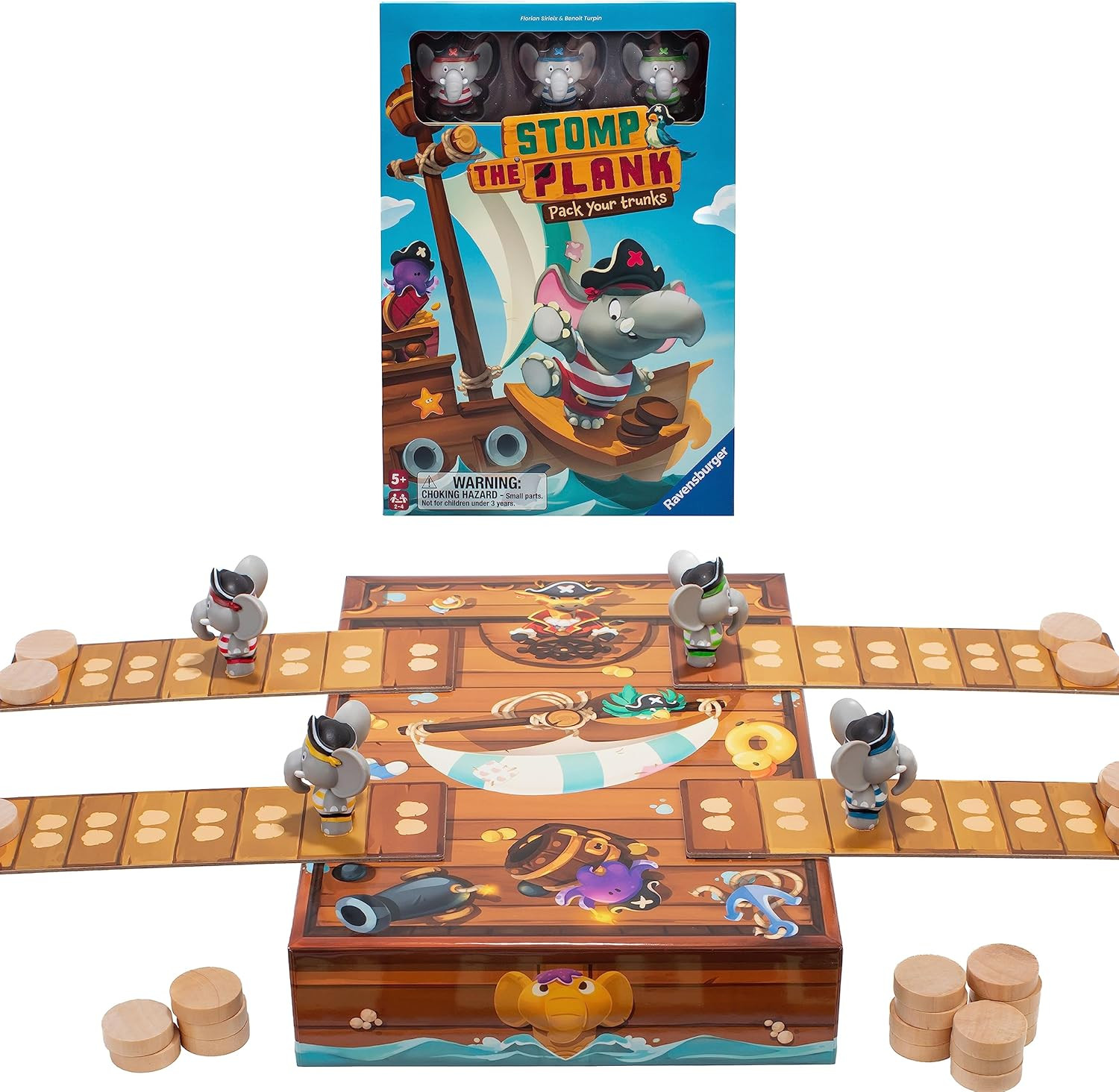Stomp the Plank – Suspenseful Pirate Brain Game | Engaging Activity for Kids & A