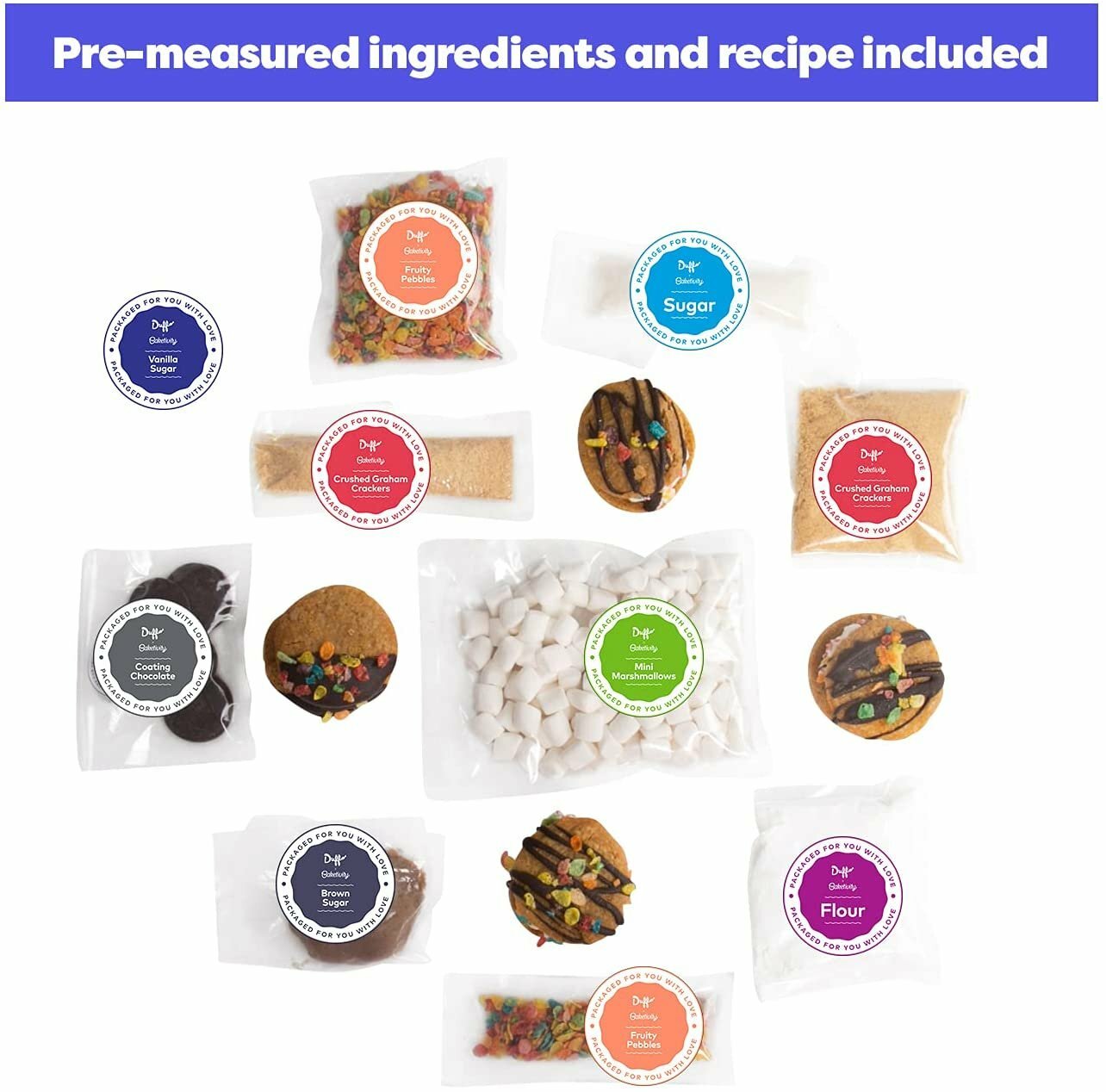 Duff Goldman DIY Baking Set for Kids by Baketivity – Bake Delicious S’mores…