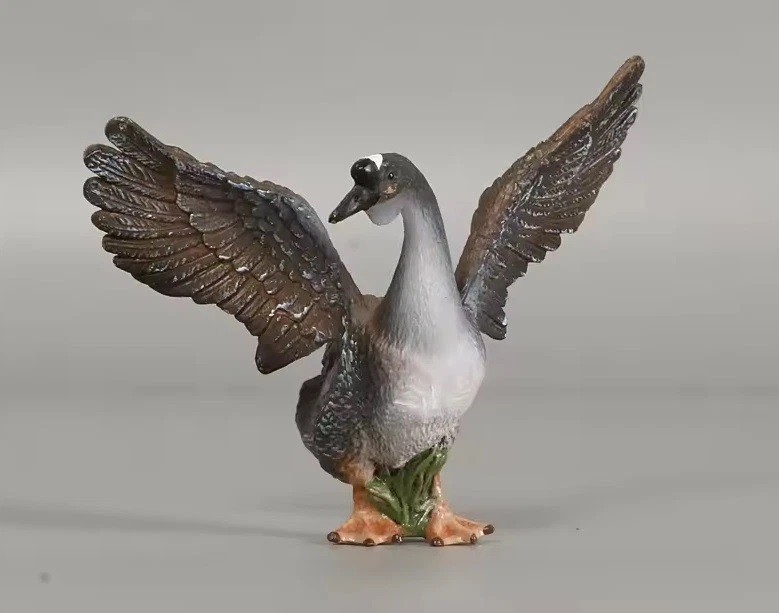Goose Duck Wild Animal Figure Toy PVC Doll Small Figurine Birthday Gifts