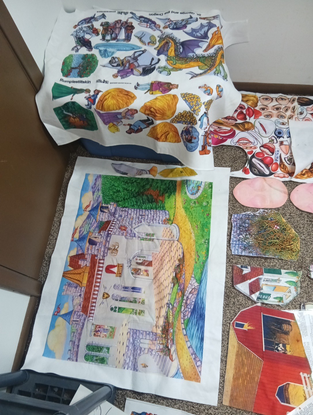 The Story Teller Felt Flannel Boards, Many Stories Lot School Princes TD17D