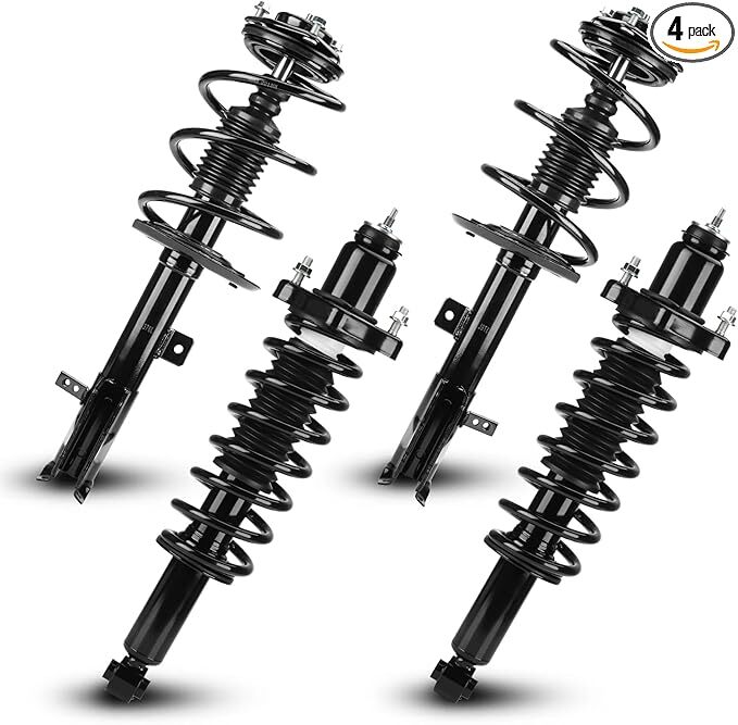 Front & Rear Left and Right Complete Strut Spring Assembly Shock Absorbers Fit