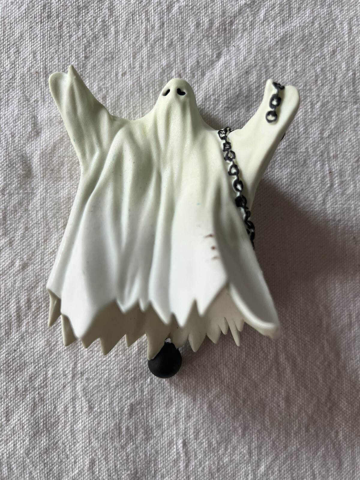 PAPO 2002 #38903 LUMINUS SPIRIT GHOST BALL CHAIN 3.5» FIGURE Spooky Halloween