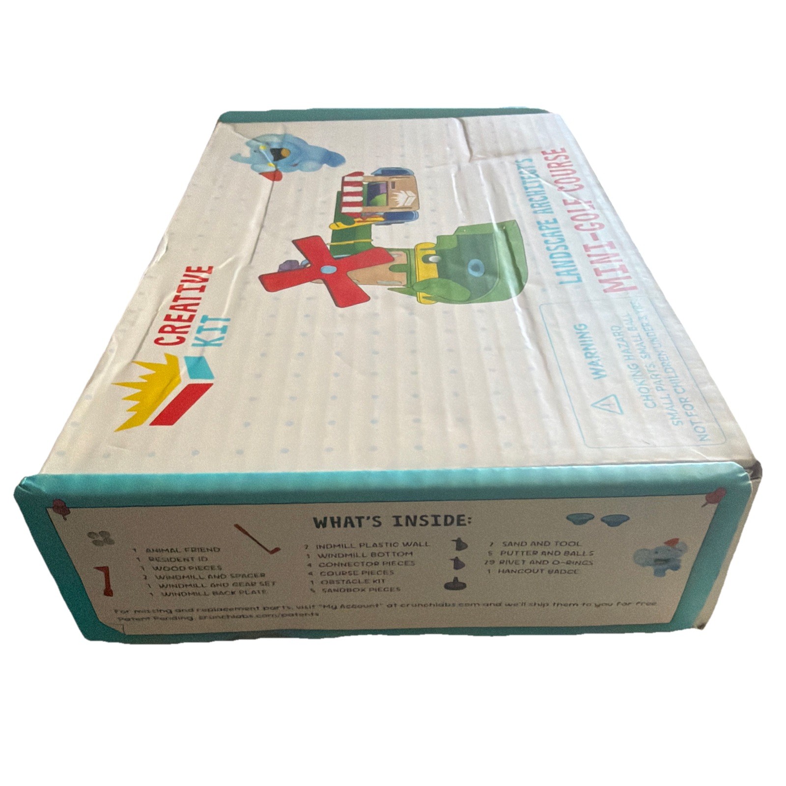 Crunchlabs Creative Kit Landscape Architect Mini Golf Course STEM Building Kit C