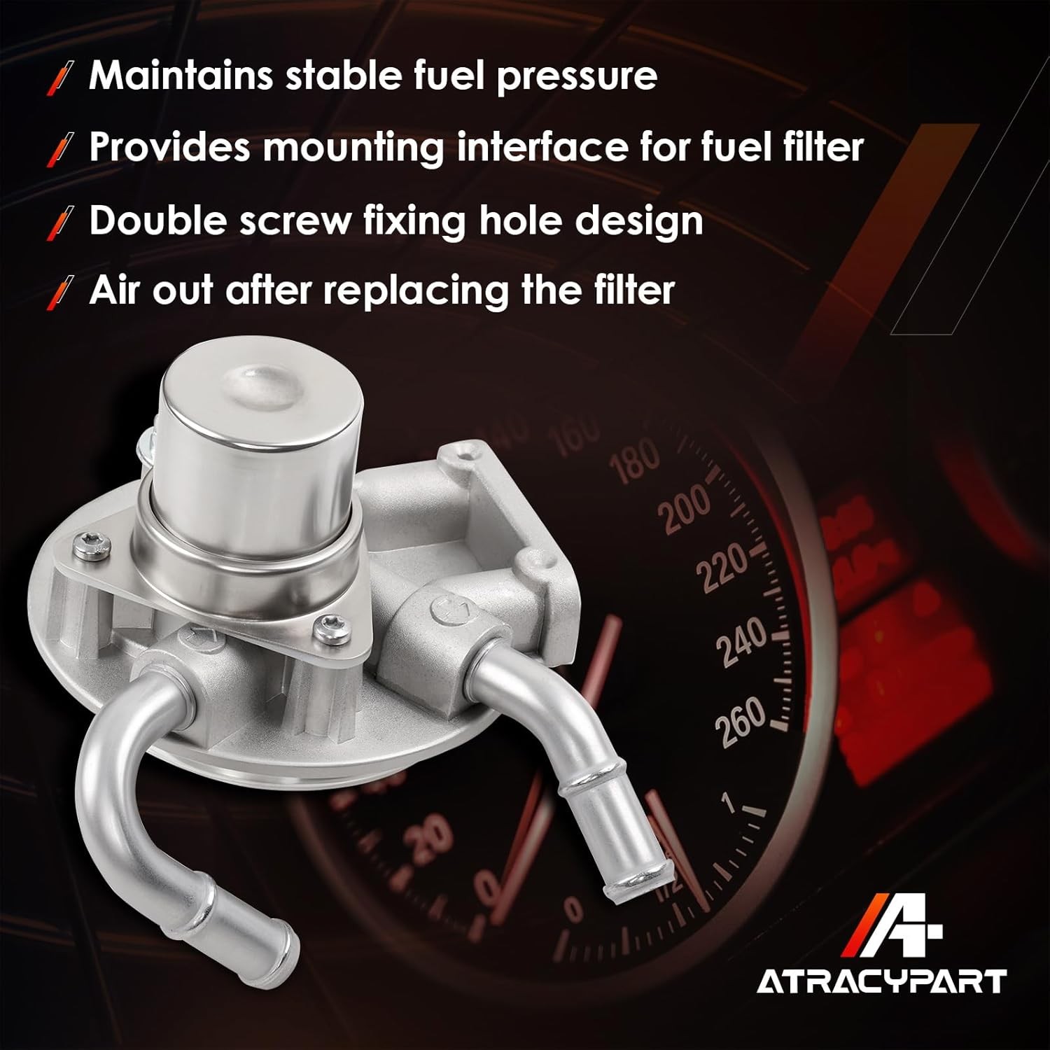 Fuel Filter Housing Compatible with 2011-2016 Chevy Silverado & GMC Sierra 2500