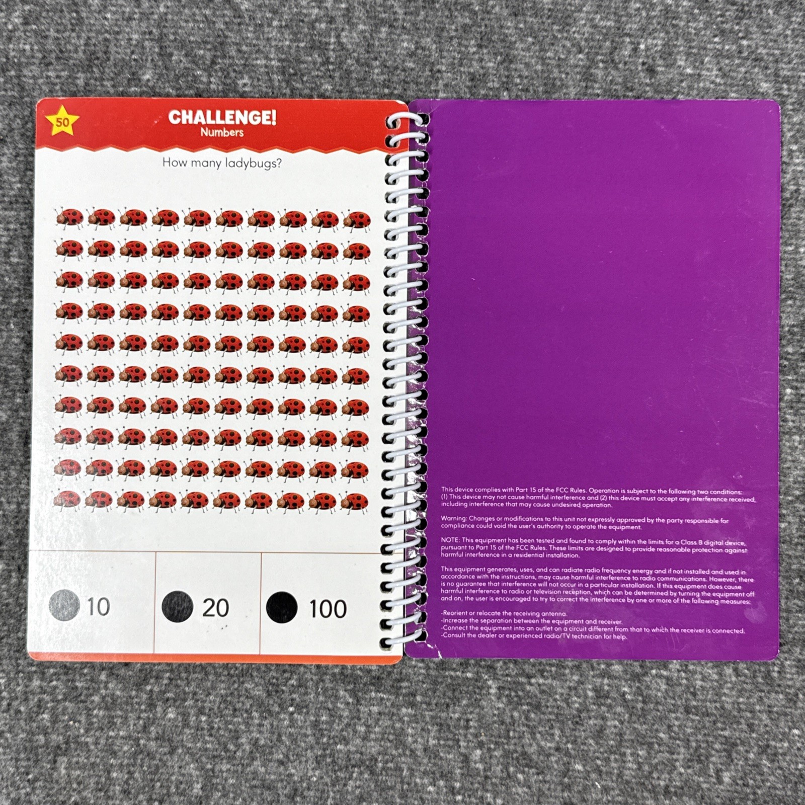 Hot Dots Jr Pre-K Math Books 1 & 2 Set