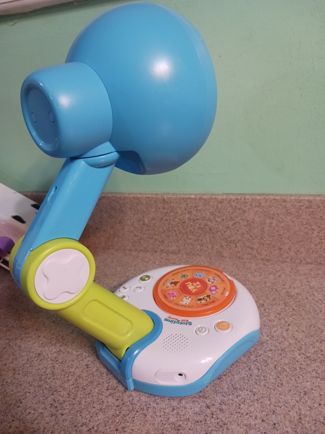VTech Storytime with Sunny Toy Talking Lamp + 1 Story Disc Night Light WORKS