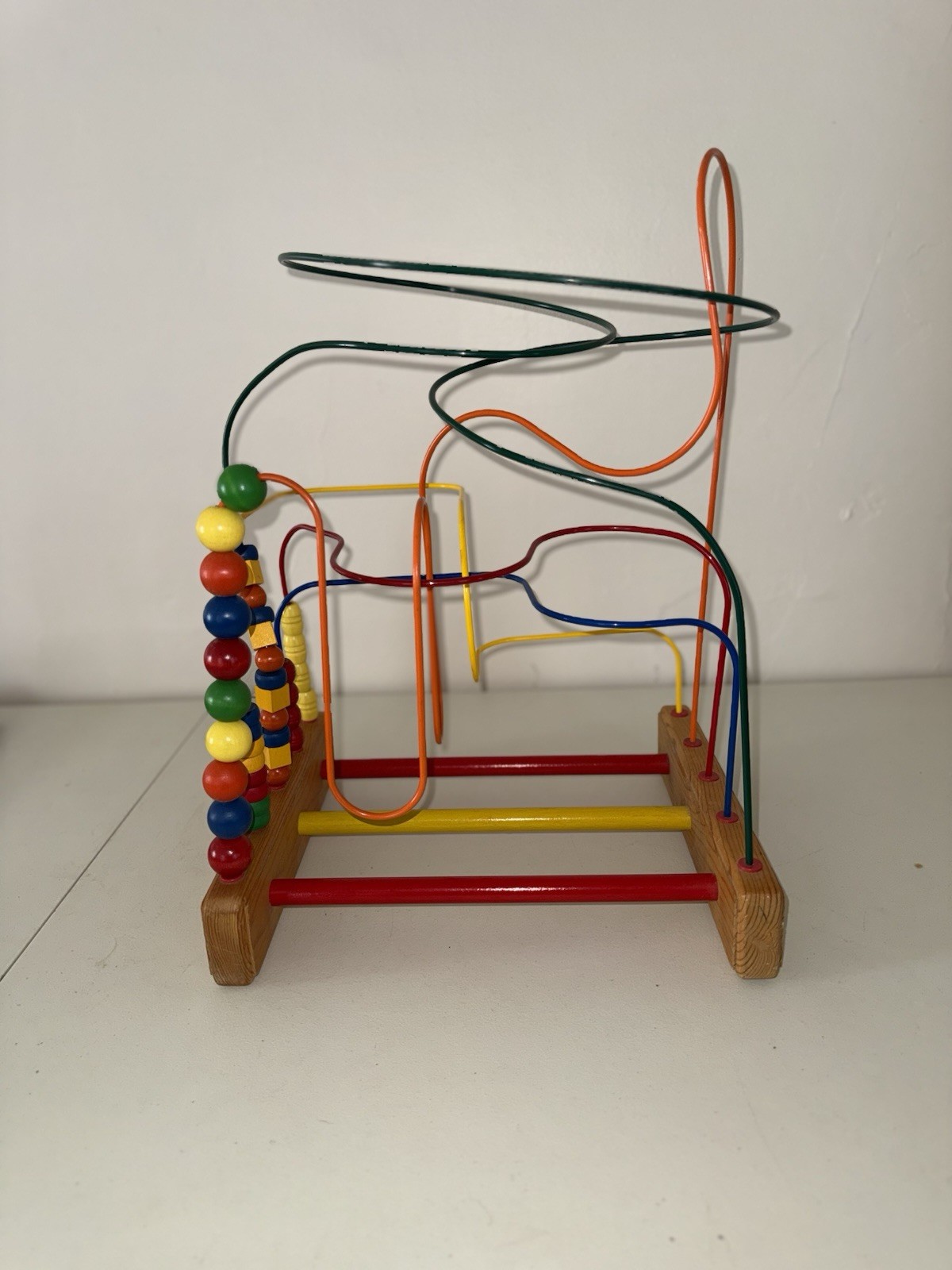Rollercoaster by Anatex Enterprises Educational Wooden Wire Child Bead Toy
