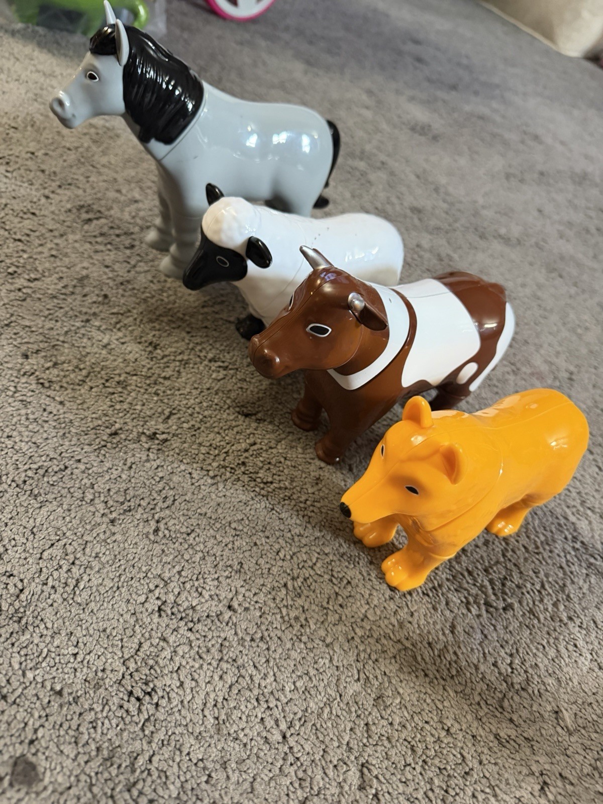 Popular Playthings Magnetic Mix & Match Farm Animals Toy Set Ages 2+ Multicolor