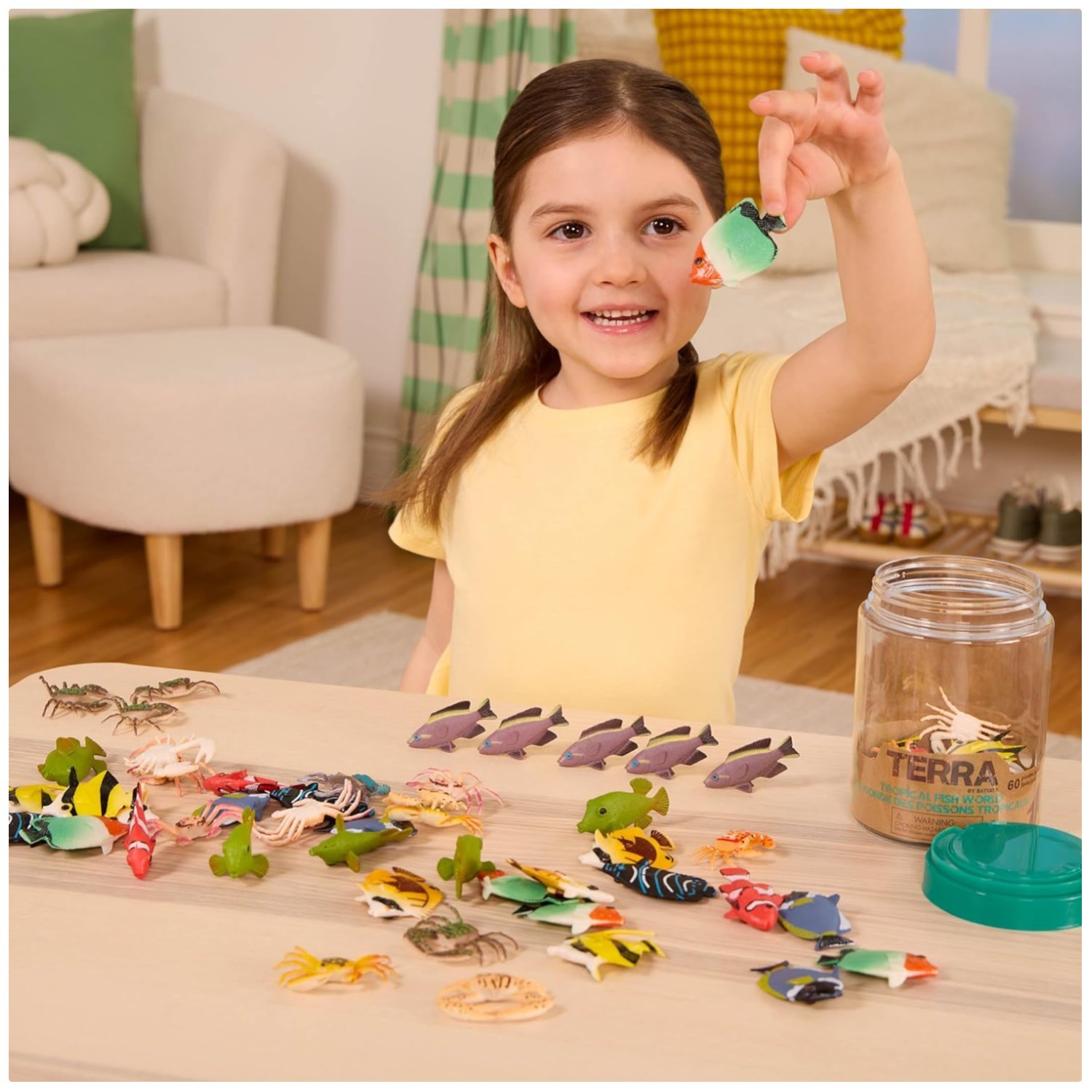 Terra’s Tropical Fish World – Miniature Ocean Animal Set