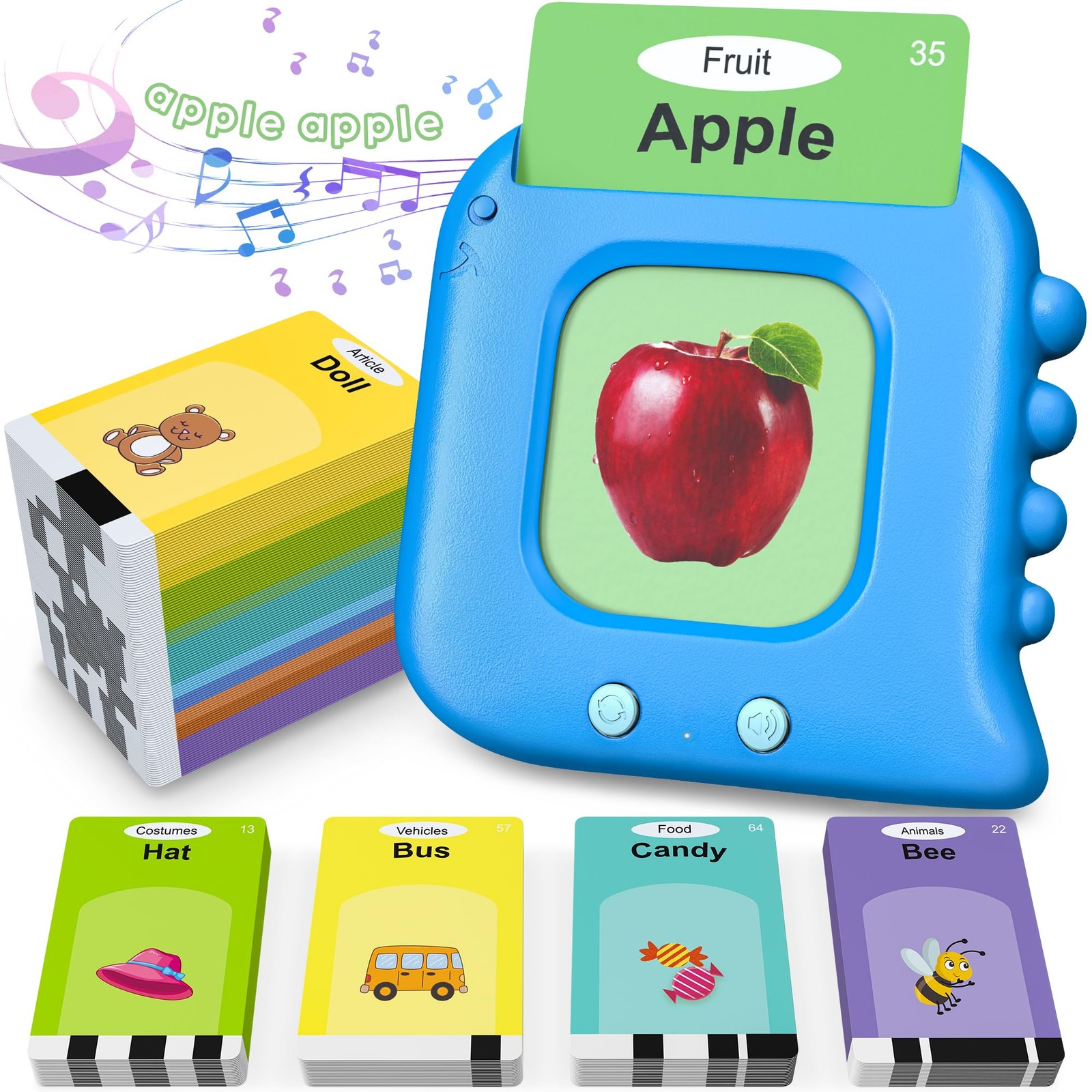 Talking Flash Cards,Kids Toddler Flash Cards with 240 Sight Words,Montessori Toy
