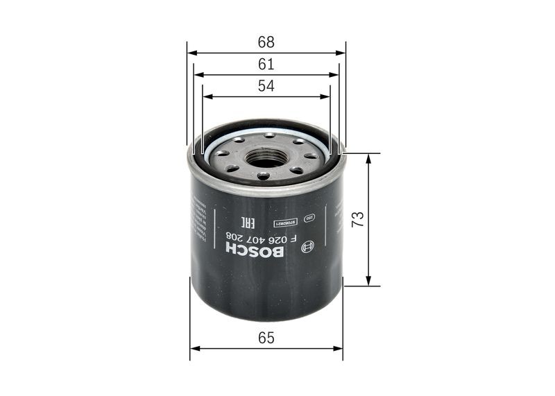 Oil filter BOSCH F 026 407 208