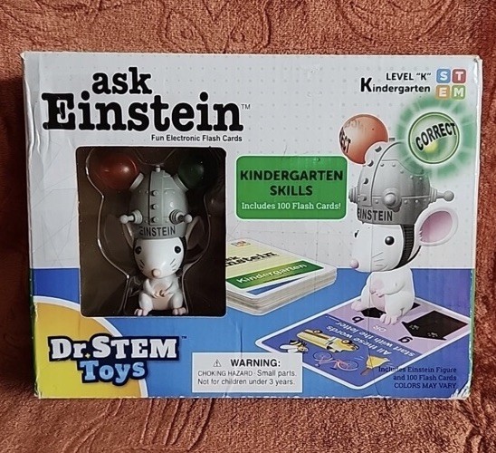 Ask Einstein Lights & Sounds Dr. STEM Toys Age 3-6 Kindergarten NEW!