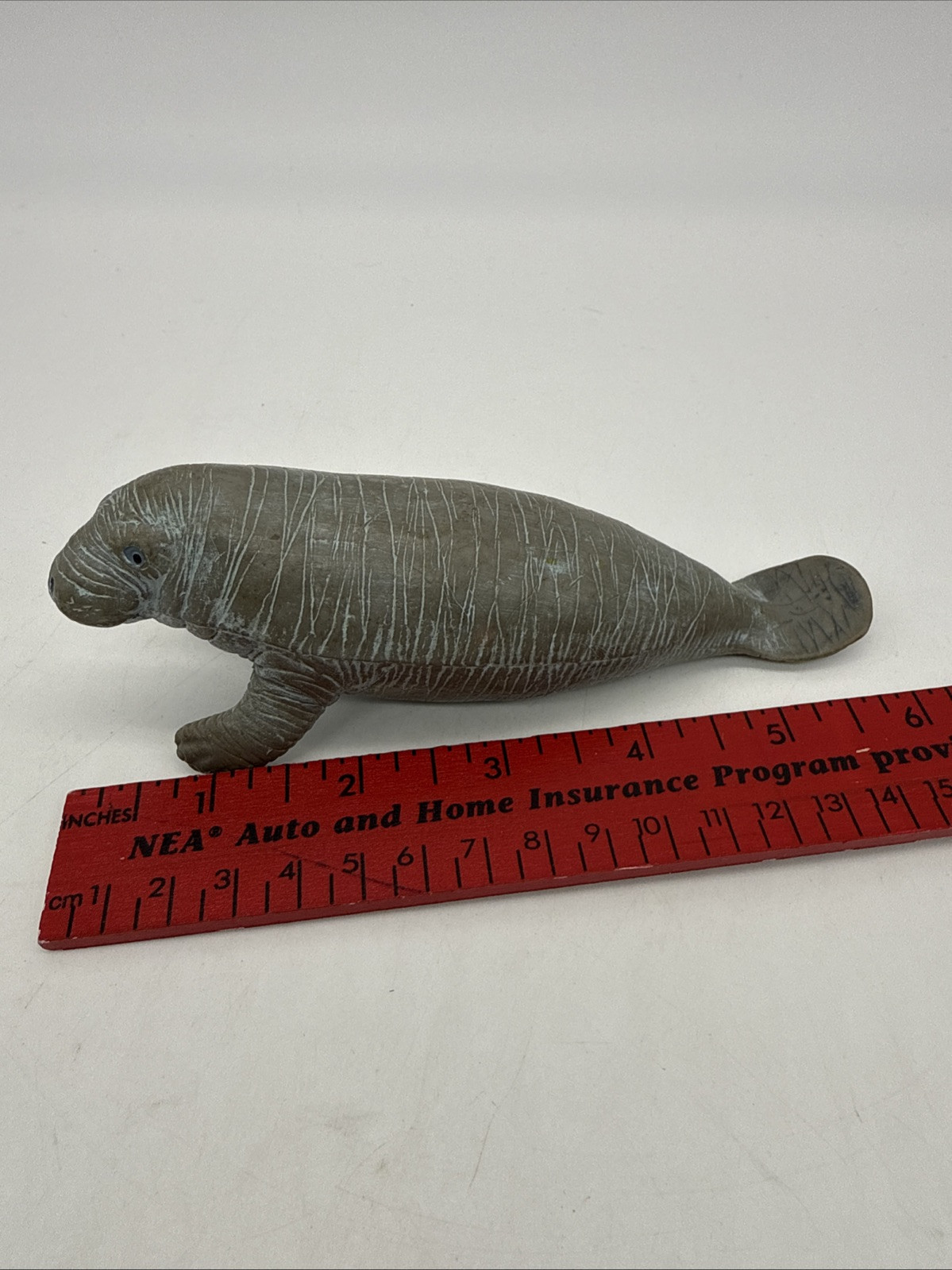 Safari Ltd Manatee Retired Marine Life Collectible Animal Figure 1996 Sea Cow 6”