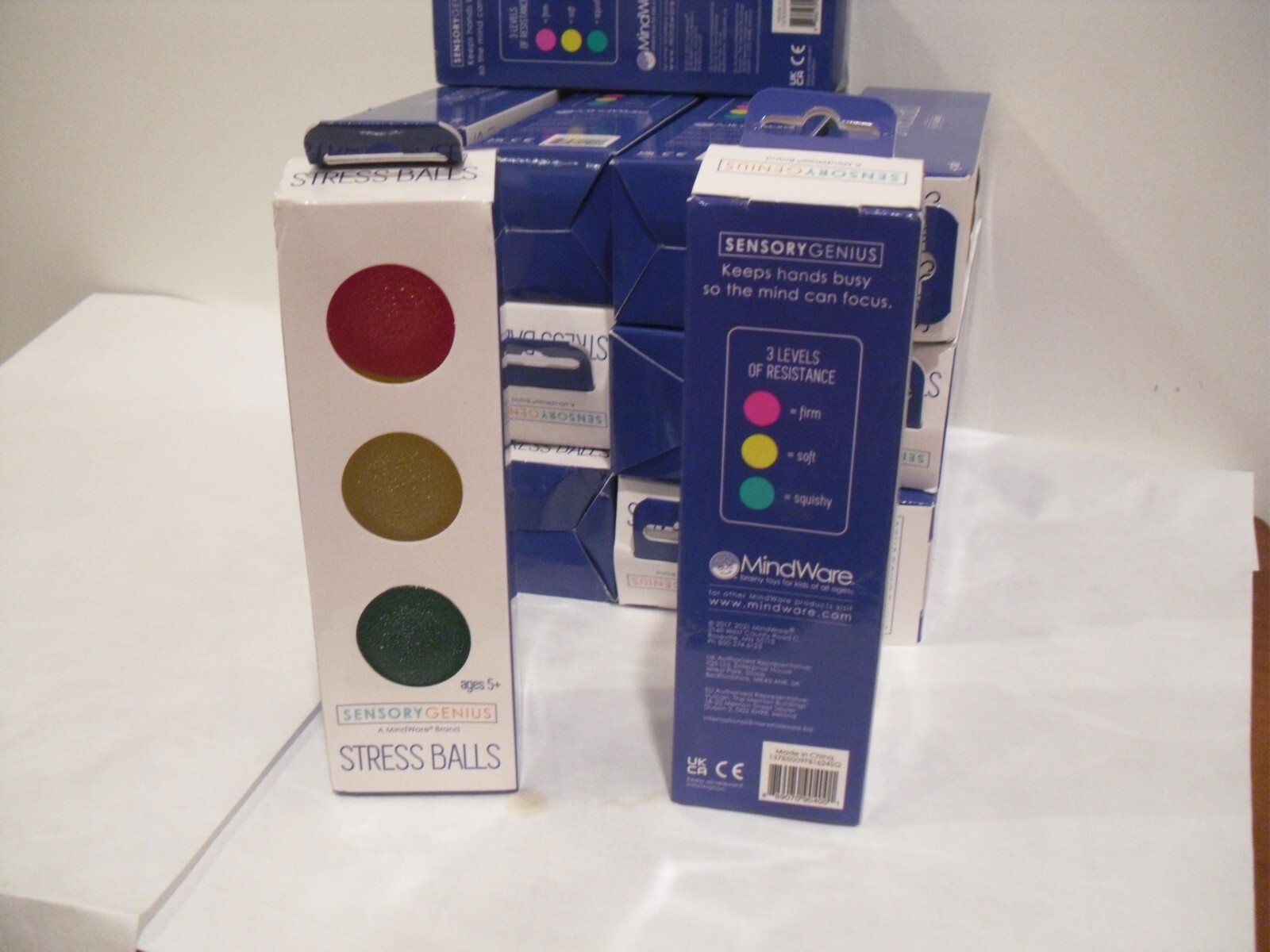1 Mindware Sensory Genius Set of 3 Stress Balls – Firm, Soft & Squishy