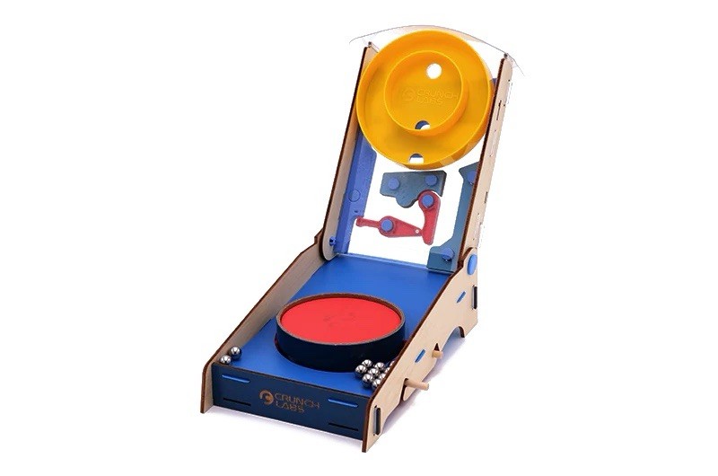 Pre-built – CrunchLabs Trampoline Toss Box 23 – READ DESCRIPTION