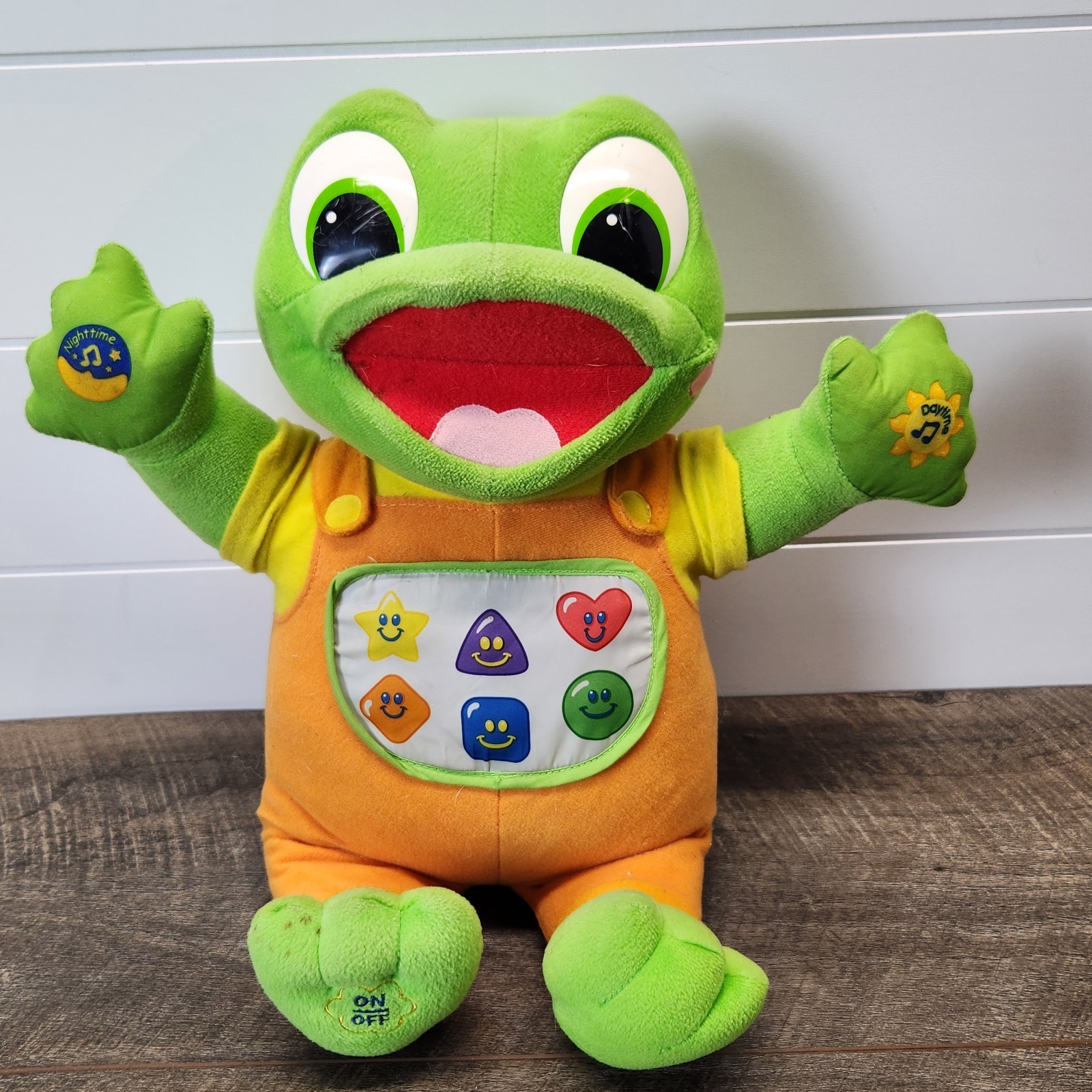 Baby Tad Leap Frog Hug & Learn Plush Talks And Sings Interactive WORKS