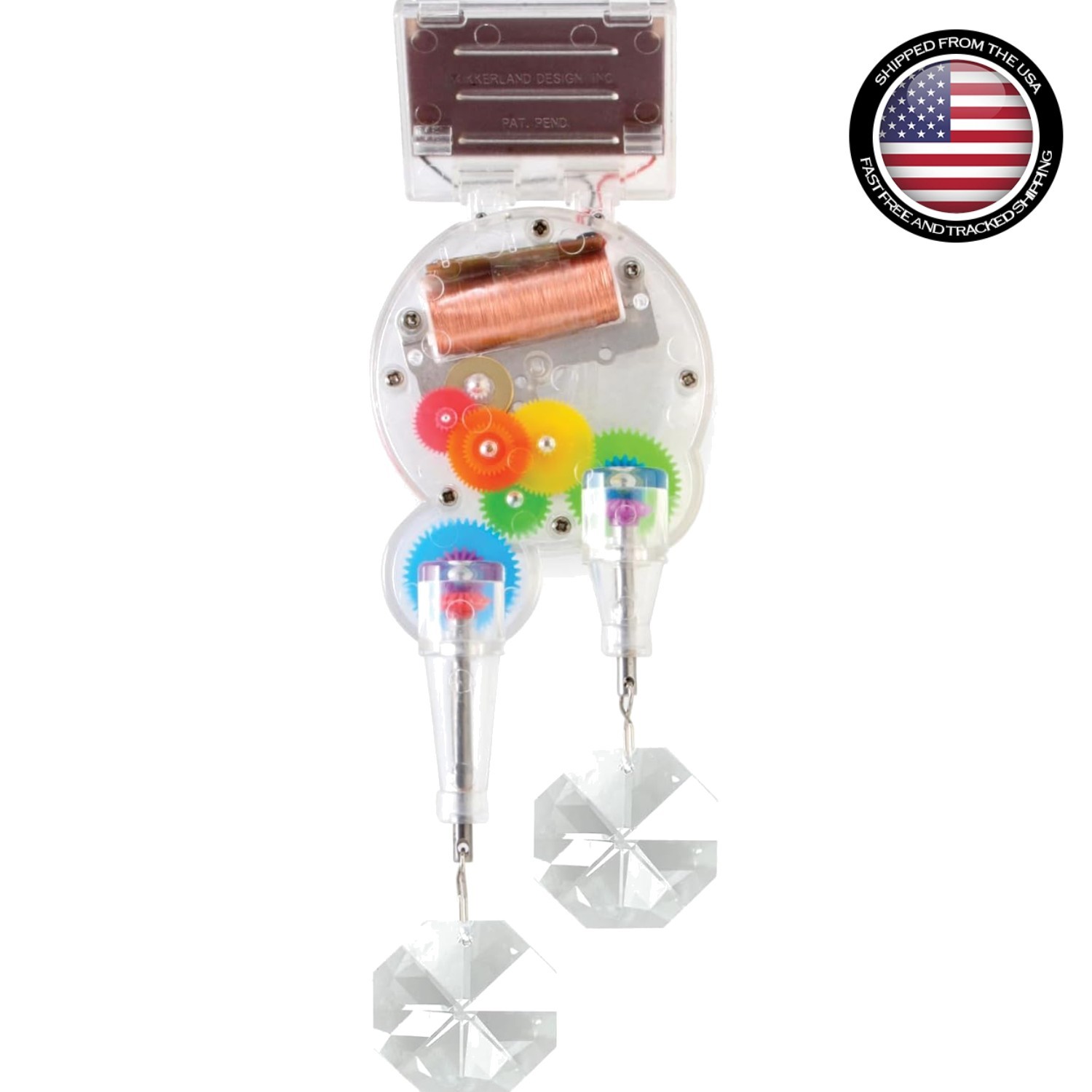Eco-Friendly Double Crystal Rainbow Maker – Magical Suncatcher for Window Decor