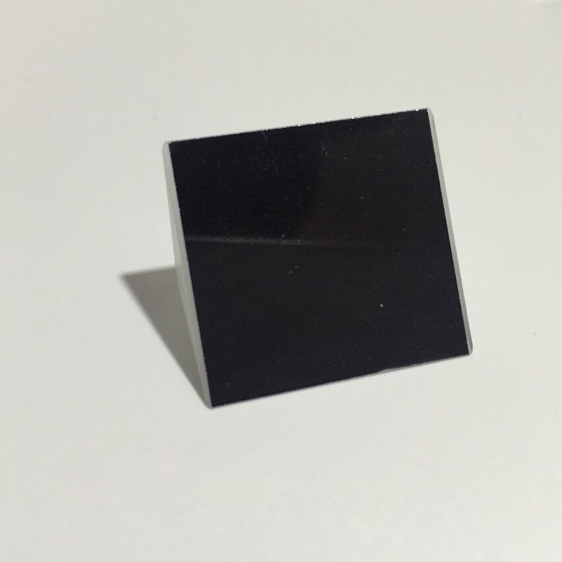 1PC 45 Degree K9 Optical Glass Right Angle Triangular Internal Reflecting Prism