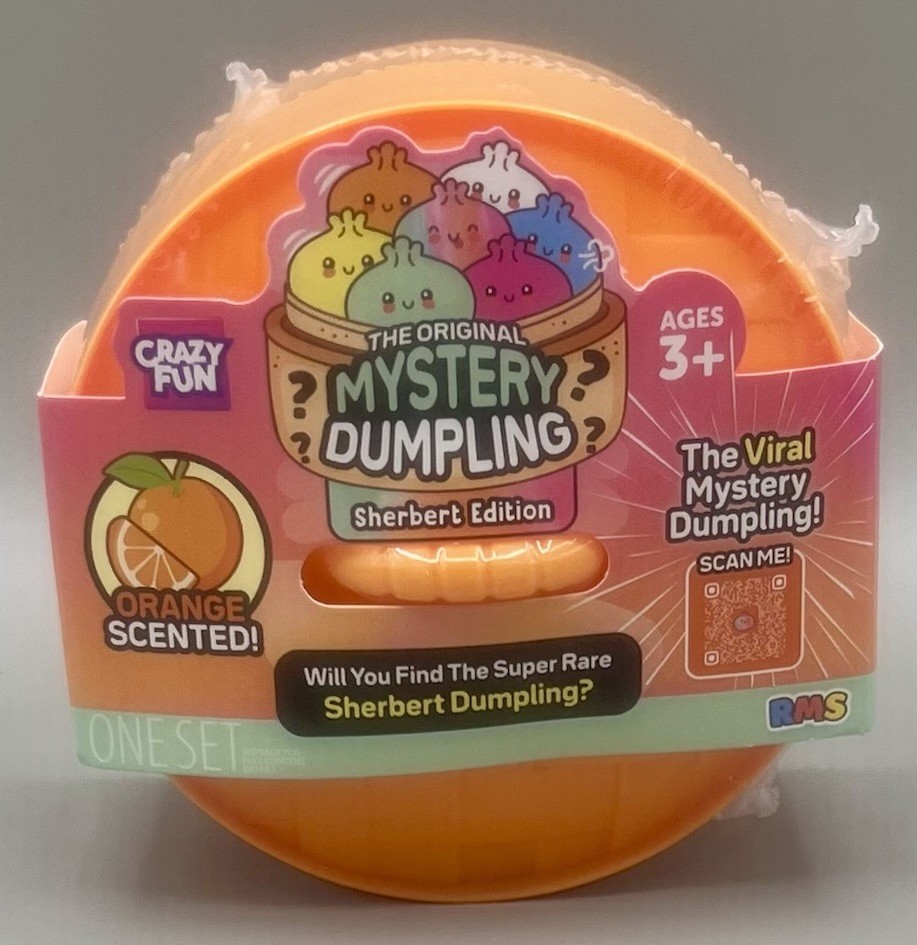 RMS Crazy Fun Mystery SHERBERT EDITION Dumpling ~ VIRAL Squishy NEW & SEALED🍊