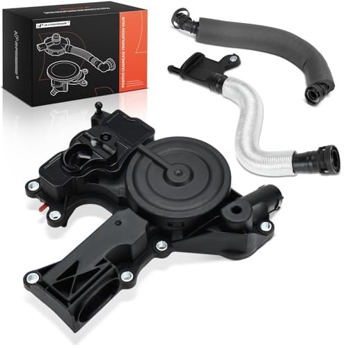 A-Premium PCV Valve Engine Crankcase Vent Valve Oil Separator Breather Hose Kit